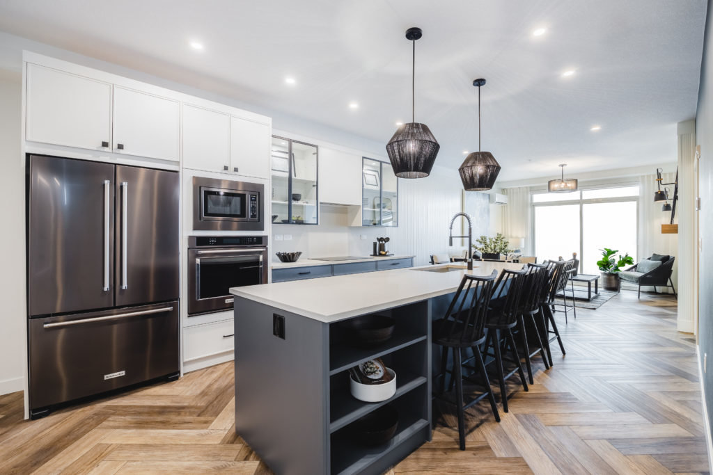 Condo kitchen interior